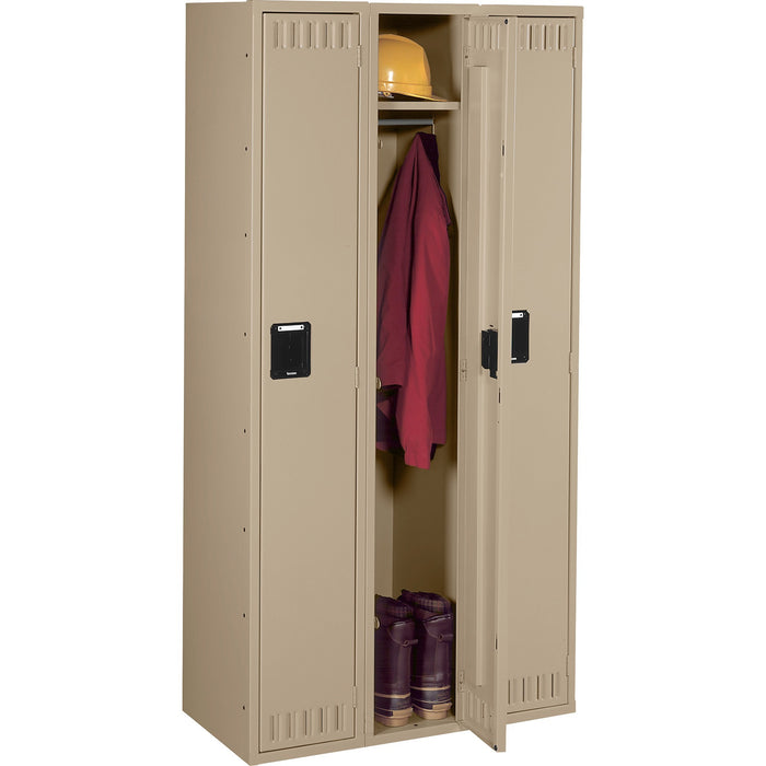 Tennsco Single-Tier 3-Wide Steel Lockers