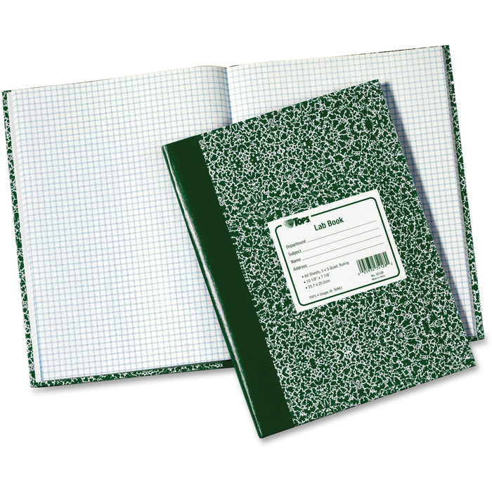 TOPS Quad Ruled Lab Research Notebook