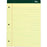 TOPS Perforated 3 Hole Punched Ruled Docket Legal Pads